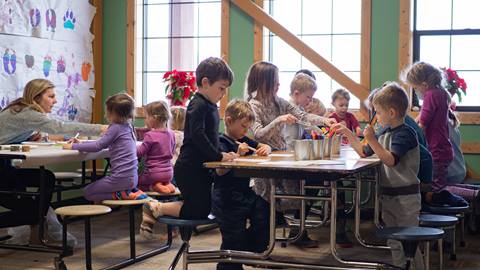 kids crafts and party pails